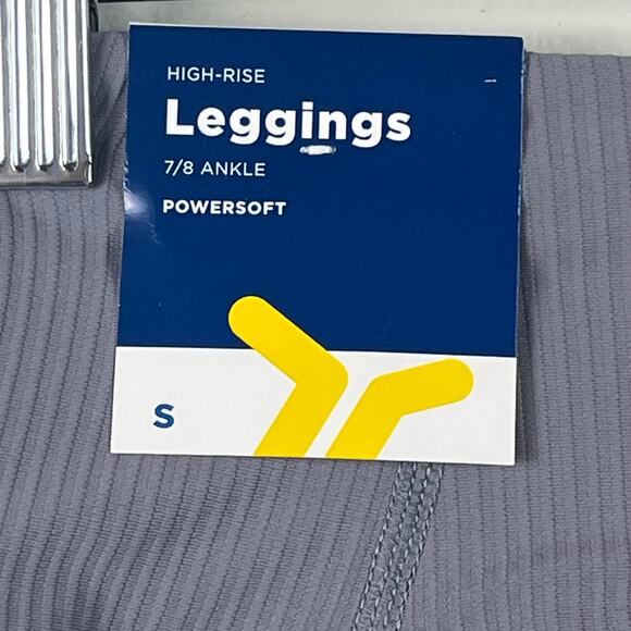 NWT Old Navy Active Powersoft High Rise Gray Leggings with Pockets Size Small - Picture 5 of 10